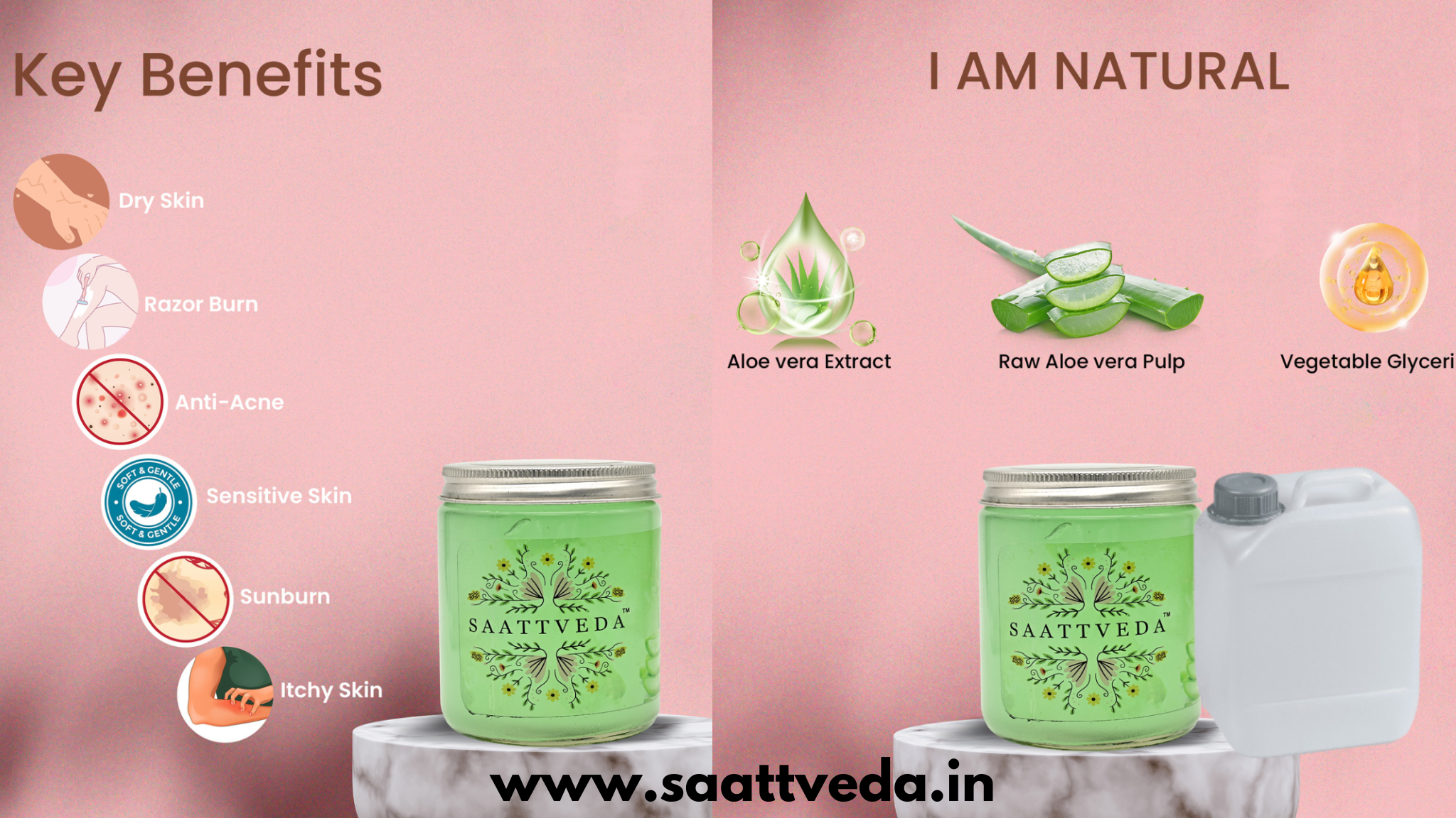 Saattveda: Leading Manufacturer of Organic Aloe Vera Pulp in Kannauj
